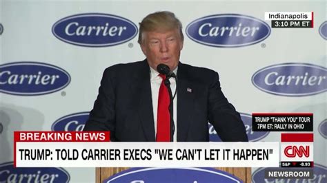 Trump Claims Victory At Carrier But Critics Arent So Sure Video