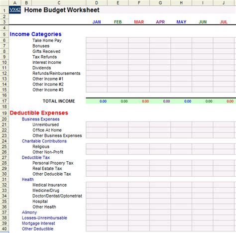 Microsoft Excel Templates 8 Daily Budget Spread Sheet Excel Templates