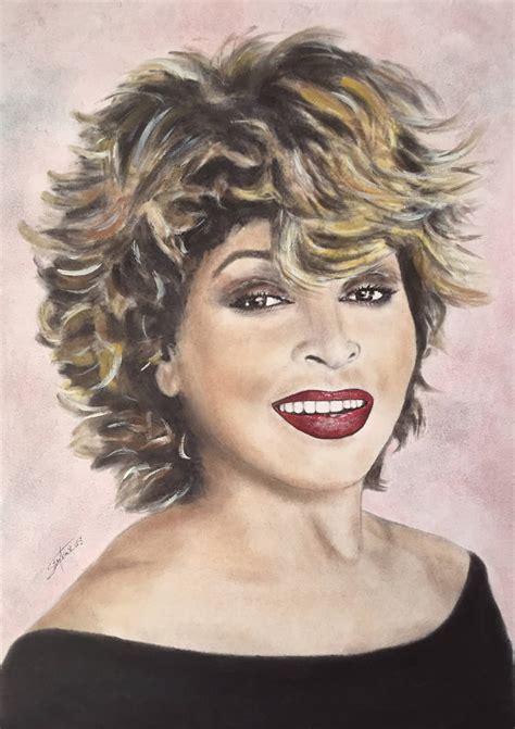 Tina Turner Makeup Drawing By Sofiametaxas On Deviantart