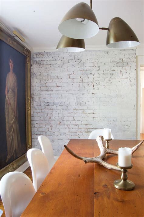 How To Paint Brick Wall Interior Home Interior Design