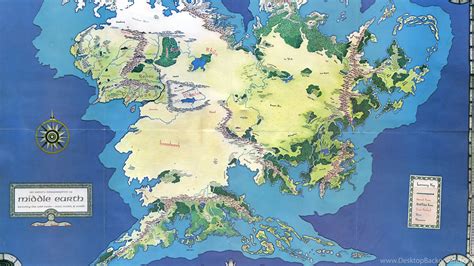 Wallpapers Middle Earth Map Iron Crown Numenor Map Middle Earth
