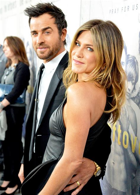 Jen Aniston Justin Theroux Look Happier Than Ever At ‘leftovers Premiere