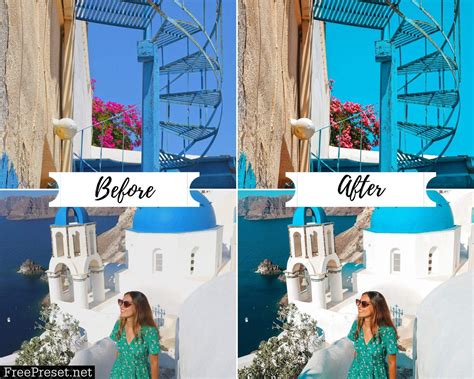 We're so excited to share that some of our best lightroom presets are now available for lightroom cc mobile, and the best part is that: Mobile Lightroom Presets SANTORINI