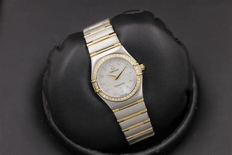 FSOT: Omega Constellation - Ladies - Two Tone - White MOP ...