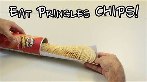 How To Eat Pringles Chips The Proper Way Youtube