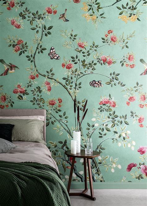 Chinoiserie Wallpaper Panels Pin On Home Design Goawall