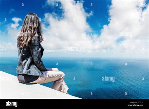 Woman Facing Away From Camera High Resolution Stock Photography And