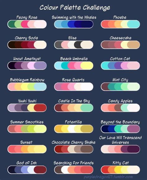 Pin By Sel On Color Palette Color Palette Challenge Color Schemes