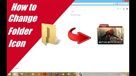 The folder looks like this: How To Change Folder Icon in Windows 7 2016 - YouTube