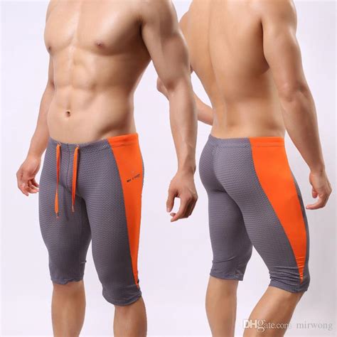 Braveperson Sexy Net Trunk Mans Yoga Pants Fitness Sleepwear Skiny Tights For Man Sports Outfits