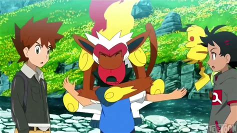 Ashs Infernape Returns Pokémon Master Journeys English Dubbed Ash