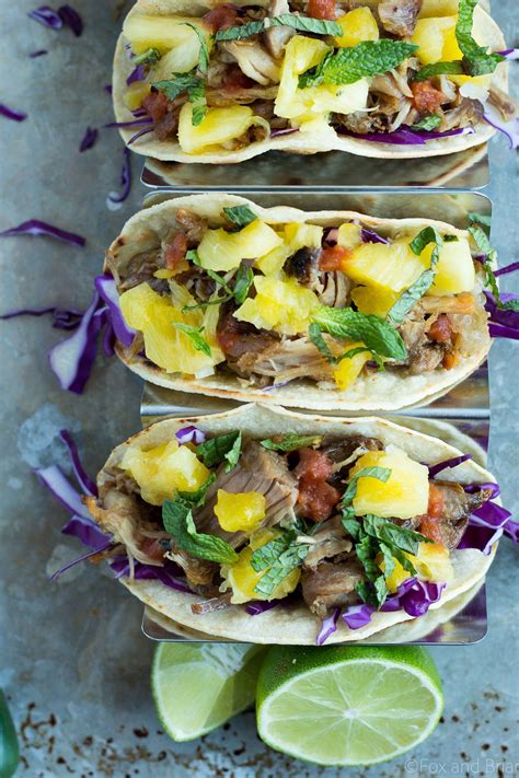 These Slow Cooker Pork Tacos Let Your Slow Cooker Do Most Of The Work