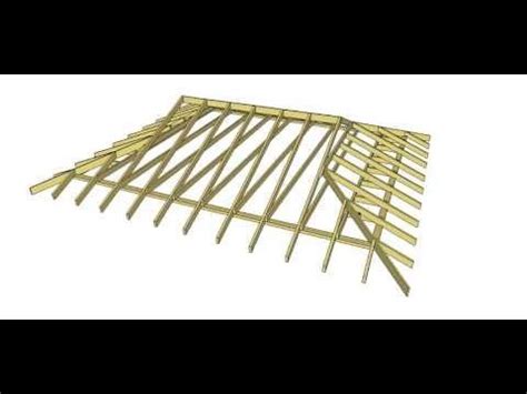 (if the roof truss has a 2×4 top chord, the heel is shorter than if it has a 2×6 top chord as a general rule. Dutch Gable Roof Method 1 - YouTube | Gable roof, Dutch ...