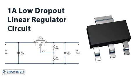 Az1117 1a Low Dropout Linear Regulator Circuit