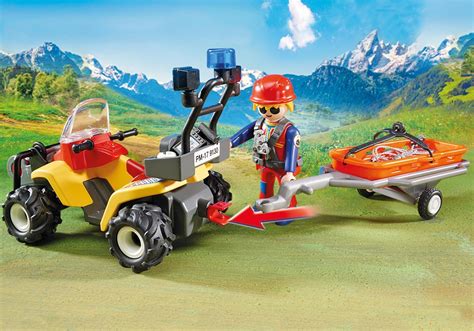 Buy Playmobil Mountain Rescue Quad