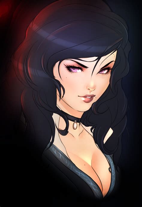 Yennefer The Witcher And 1 More Drawn By Superboin