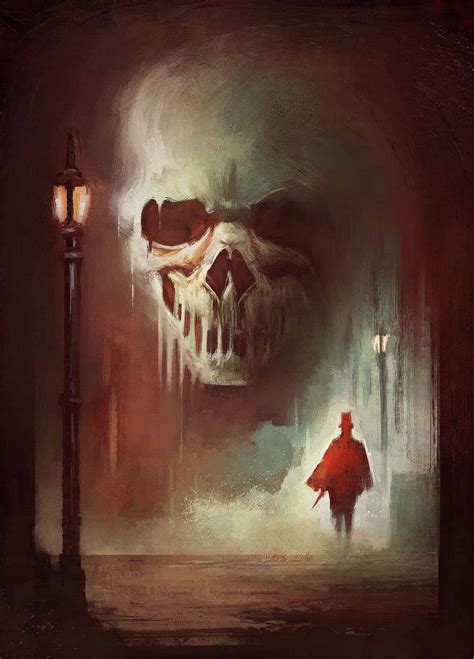 30 Spooky Digital Paintings For A Scary Halloween Horror Art Scary