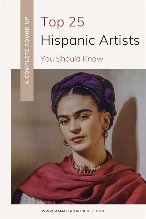Top 25 Famous Hispanic And Latino Artists You Should Know Artofit