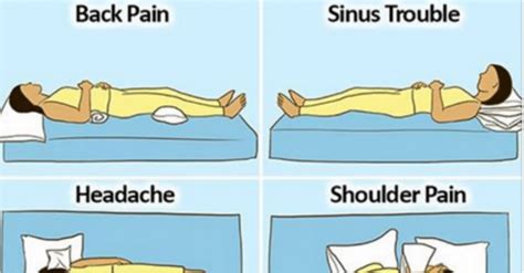 Proper Positions To Sleep If You Struggle With Some Of These Health