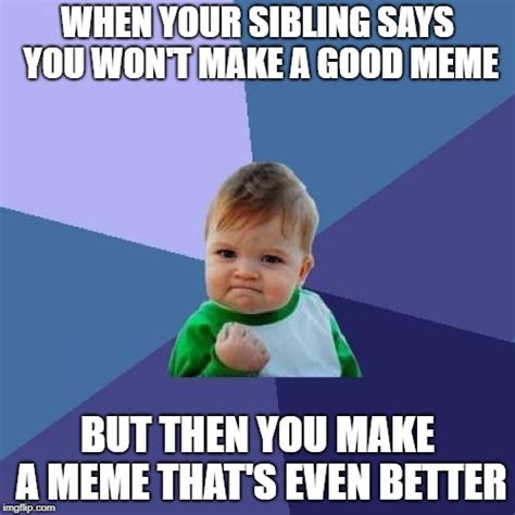 Success Kid Meme Imgflip