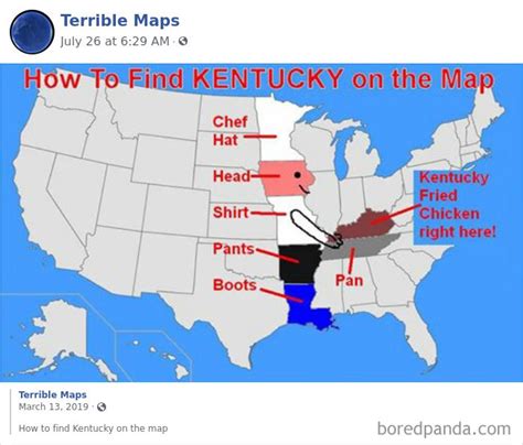 This Facebook Page Shares The Most Terrible Maps And Theyre Hilarious