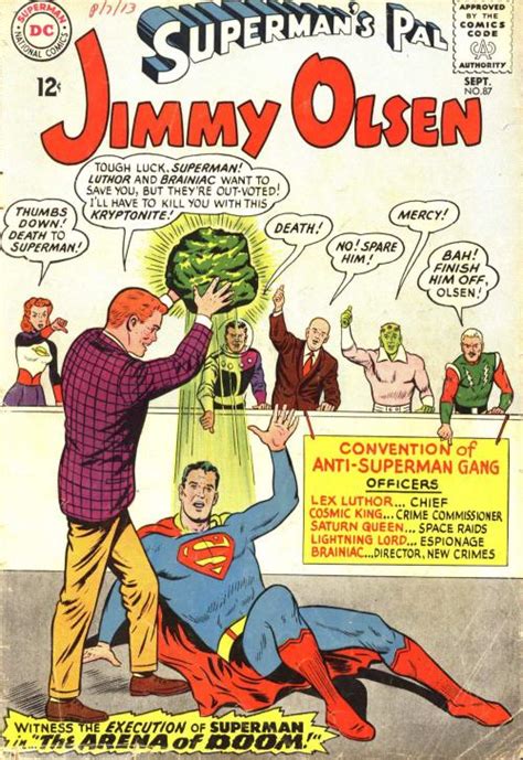 Superman S Pal Jimmy Olsen Vol 1 87 Dc Database Fandom