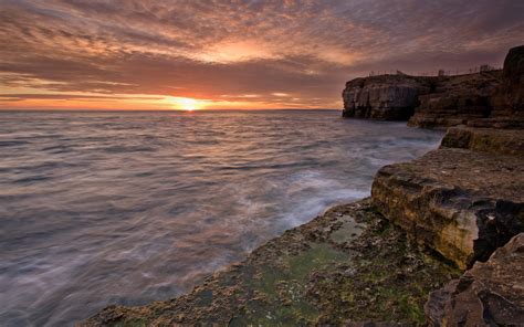 Online Crop Landscape Photography Of Body Of Water During Sunset Hd