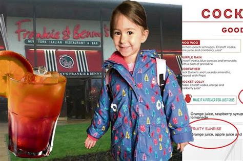 Frankie And Bennys Mocktail Mix Up Leaves Four Year Old Drunk After Real