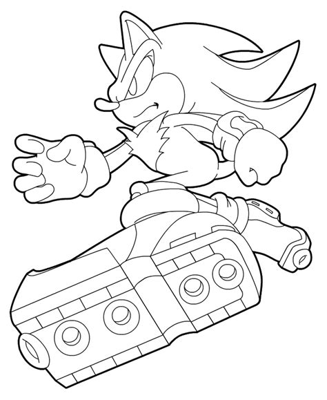 Sonic The Hedgehog Colouring Pictures - Coloring Home