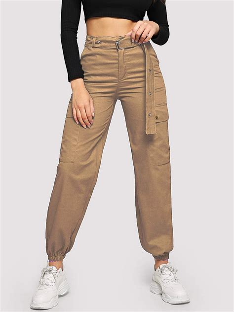 belted cargo pants cargo pants women cargo pants women pants casual