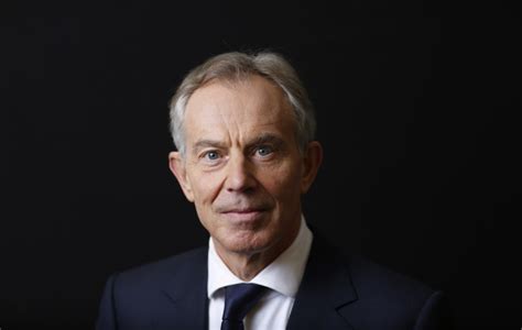 Tony Blair Former British Prime Minister Gives A Hint Of A New Centralist Party Wesley Baker