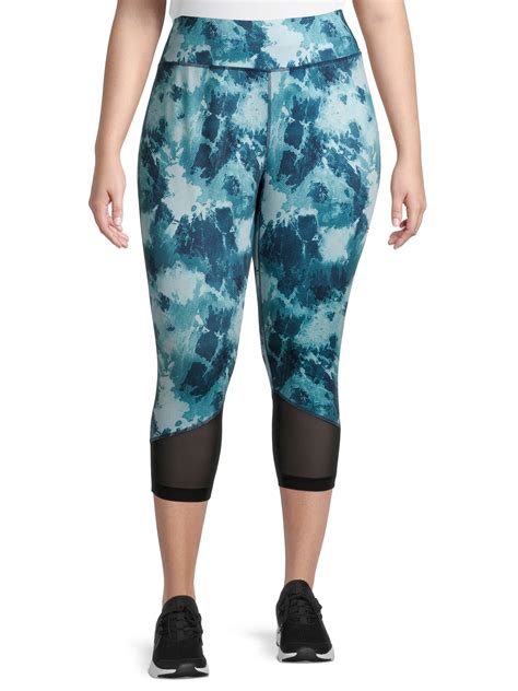 Athletic Works Athletic Works Women S Plus Size Active Printed Mesh