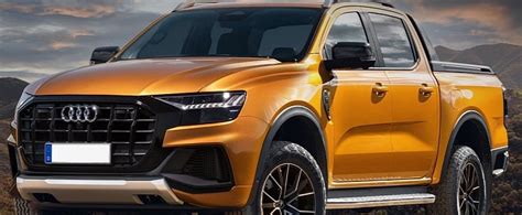 Future Audi Pickup Truck Gets Imagined With Ford Ranger And Rs Q8