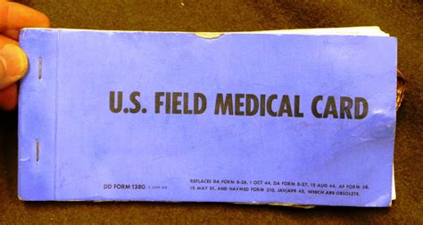 Webbingbabel Us Army Usmc Field Medical Cards