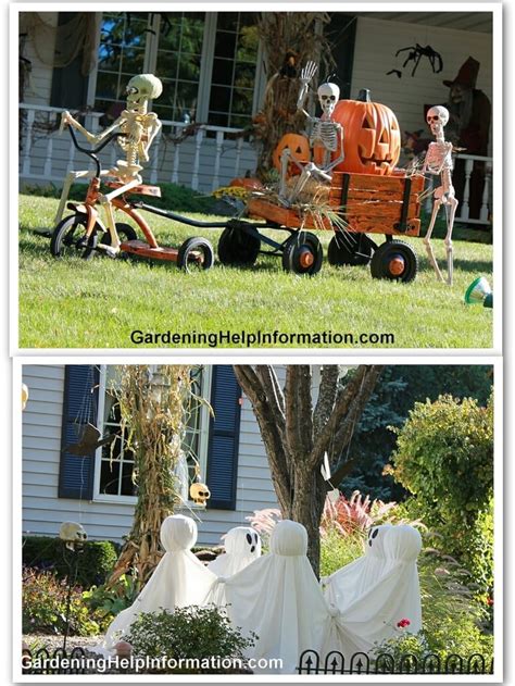 Hilarious Skeleton Decorations For Your Yard On Halloween Kid