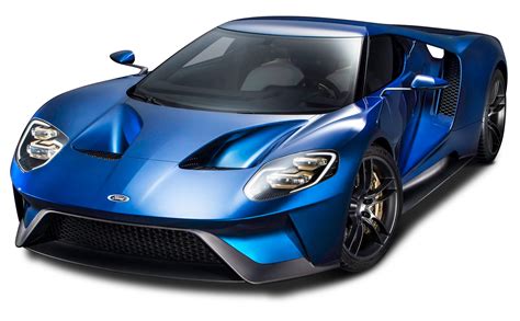 Download Ford Gt Blue Super Car Png Image For Free