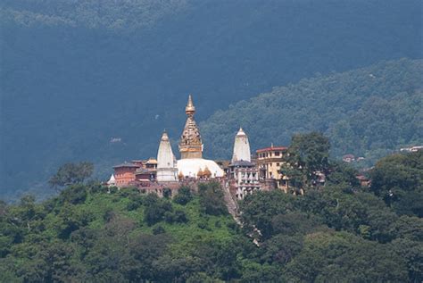 Swayambhu Temple Kathmandu From A Distance A Photo On Flickriver