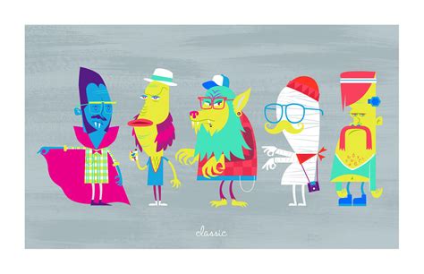 Hipster Monsters By Thebeastisback On Deviantart