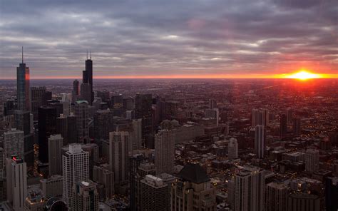 Chicago Sunrise Wallpaper 1920x1200 21233