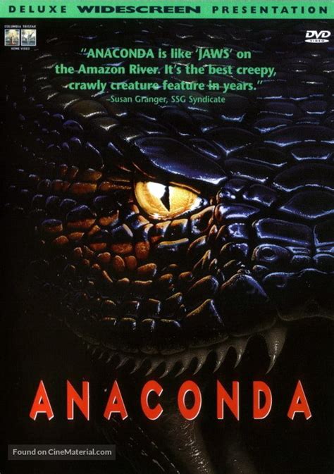 Anaconda 1997 Dvd Movie Cover