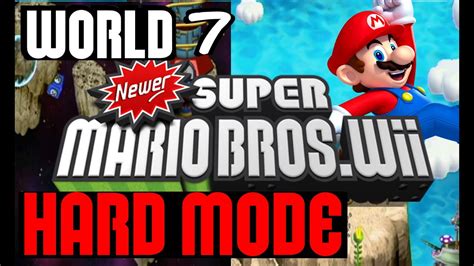 12 Newer Super Mario Bros Wii Hard Mode Redo World 7 Sky