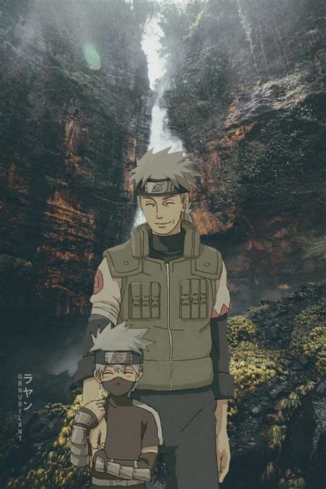 Kakashi And His Father Naruto Shippuden Naruto Sasuke Sakura Naruto