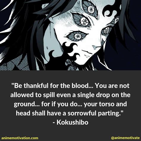 Kokushibo Anime Quotes Demonslayer Top Anime Manga Anime Slayer