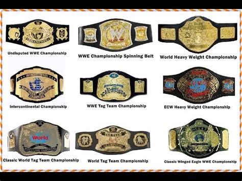 Every Wwe World Heavyweight Champion 1963 Present Wwe Championship