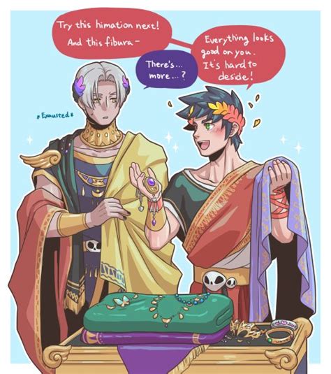 Zagreus And Thanatos Hades And More Drawn By Astraea F Danbooru