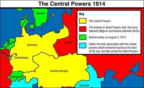 Wwi Newspaper Central Powers During Wwi