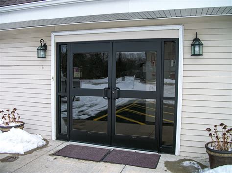 Ns 250 Narrow Stile Aluminum Door Entrances Cross Aluminum