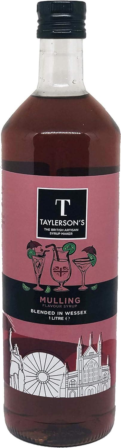 Taylerson S Mulling Flavour Cocktail Syrup Vegan Artisan And Hand