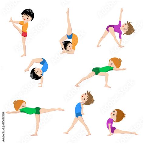 Cool Gymnastics One Person Yoga Poses For Kids Aarpauto