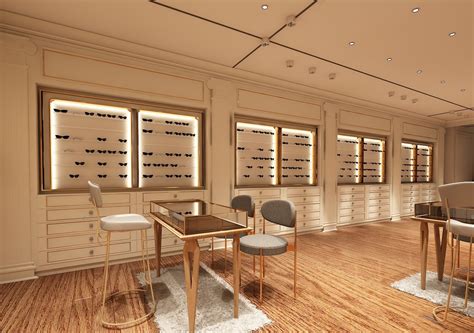 Optical Shop Interior Design Cgtrader